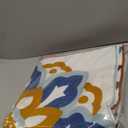 Pyonic Outdoor Waterproof Throw Pillow Covers Set of 4 Floral Printed and Boho Farmhouse Outdoor Pillow Covers for Patio Funiture Garden 18x18 Inch Blue