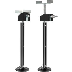 RV Slide Out Support Jacks, Heavy Duty Camper Slide-Out Support Jacks 2 Pcs, Slide Out Stabilizers For RV For 5th Wheel Travel Trailer, Adjust 20"-49" By Electric Drill Or Hand, 5000 LBS Capacity Each