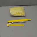 Heavy Duty Duster Refill Kit for Swiffer Duster with 3 ft Extension Pole & 20 Count Refills, 4X Microfibers Multisurface Dusters for Cleaning Home, Celling Fan, Blinds, Vent & Shelves (Yellow)