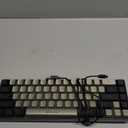 65% Gaming Keyboard, Wired Backlit Mini Keyboard, Ultra-Compact Anti-Ghosting No-Conflict 68 Keys Membrane Gaming Wired Keyboard for PC Laptop Windows Gamer (Grey-Black)