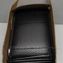 8.5 x 11 Bubble Mailers 50 Pack - Outer Size 9x12 Heavy Duty Black Padded mailer with Self Seal, Waterproof Shipping Envelopes, Bubble Wrap Protection for Ecommerce, Non See Through