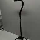 Medline Aluminum Quad Cane with Large Base for Balance, Knee Injuries, Leg Surgery Recovery & Mobility, Portable, Lightweight Walking Aid for Seniors & Adults