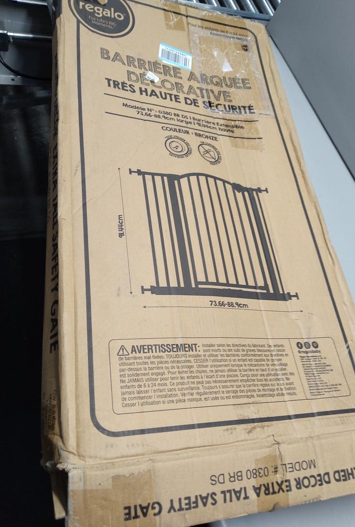 RegaloBaby Arched Extra Tall Safety Gate