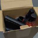 4-In-1 Snow Brush and Ice Scrapers for Car Windshield 55'' Extendable Snow Shovel Snow Broom Kit with Squeegee, Foam Grip 180Pivoting Thicken Brush Head Portable Snow Scraper for Car, Trucks, SUV