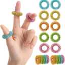 Mr. Pen- Spiky Sensory Rings, 10 Pack, Colorful, Stress Relief Fidget Sensory Toys, Fidget Ring for Anxiety, Massager, Individuals with BFRB, ADHD and Attention Disorder