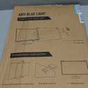 ZYY 2 Pack 23-24 Inch Computer Screen Blue Light Blocker for Diagonal 23,23.6,23.8,24 Inch Monitor, UV Blocking Filter(21 1/4x13 3/8) for Eye Strain,Hanging Anti Blue Light Screen Protector