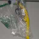 Swim Snorkel for Lap SwimmingNo Loud gurgling Noise No Hurt Forehead No Slip Swimming Snorkeling Training for Adult/Youth,Swimmer Snorkle Center Mount Snorkel One-Way Purge Valve (C3-3rd generation-yellow)