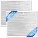 BPS1FA30 Stove Hood Vent Filter (2-Pack) - 11-3/4" x 14-1/4" x 3/8" Aluminum Grease Filter Compatible with NuTone Allure and Broan Range Hood Filter - Replaces 99010299 99010305 S99010305 AP3378953