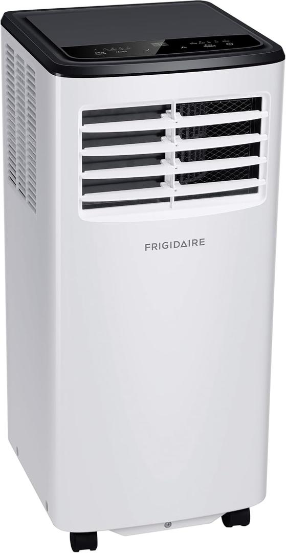 Frigidaire Portable Room Air Conditioner 8,000 BTU (ASHRAE) / 5,500 BTU (DOE), Cools Up to 350 Sq. Ft., Quiet Operation, Dehumidifying Dry Mode, White