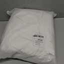 JIYUAN 100% Washed Cotton Duvet Cover Set 3 Pieces King, 1 Duvet Cover 104x90 Inches(Comforter Not Included) and 2 Pillowcases,Linen Feel Bedding Set Comfy and Breathable,Off White