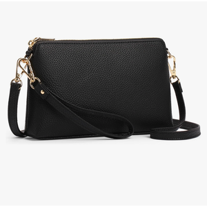 GAEKEAO Crossbody Bags for Women RFID Blocking Leather Cross Body Bag Purses Women's Crossbody Handbags with Wristlet Strap