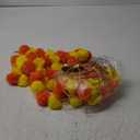 Marigold Garland for Decoration 5 Pcs Artificial Marigold Flowers, Indian Décor for Pooja, Diwali, Rangoli, Wedding, Christmas Decorations for Home (Ring, 50")