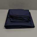 3 Bow Fade and Crack Resistant Bimini Top Replacement Cover600D Marine Grade Polyester Waterproof Sun Shade Boat Canopy Easy Install Zipper Sleeves Boat Awning, Navy 6'L 54"-60" W