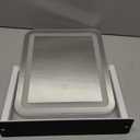 FENNIO Vanity Mirror with Lights - 15"x12.6" LED Lighted Makeup Mirror, Large Makeup Mirror with Lights, Touch Screen with 3-Color Lighting, Dimmable, for Vanity Desk Tabletop, Bedroom (White)