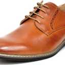 Bruno Marc Men's Leather Lined Dress Oxfords Shoes (13 Wide, Brown)
