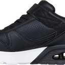 SKECHERS Boy's Uno Lite 2.0-Pillar Duo Sneaker (4 Big Kid, Black/White)