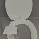 Bemis 170 Durable Plastic Toilet Seat, Elongated, White