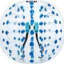Inflatable Bumper Balls for Adults Teens 5 FT, Bubble Soccer Ball for Adults (Blue Dot)