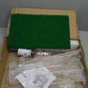 Extra Large Wide Hanging Turtle Basking Platform - 18"x16" Aquatic Reptile Ramp Dock with Foot Grips, Adjustable, Ideal for 75+ Gallon Tanks or Larger