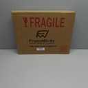 FrameWorks 12x16 Driftwood Wooden Shadow Box Frame  Soft Felt Back, Tempered Glass, and Included Elegant White Ball Push Pins (Brown)