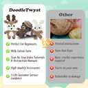 DoodleTwyst Amigurumi Crochet Kit  DIY Crochet Kit with Yarn & Tools  Fun Crochet Kits for Adults to Make Bear, Bunny & Reindeer Stuffed Animals