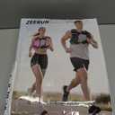 Zeerun Weighted Vest, 15lb for Men Women, Reflective Stripe Adjustable Buckle, Comfortable Durable Rucking Vest for Walking Running Strength Training