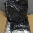 LOKEME Portable Closet, Portable Closets for Hanging Clothes with 3 Hanging Rods and 6 Storage Shelves and 4 Side Pockets, Black Wardrobe Closet Easy to Assemble and Strong and Stable