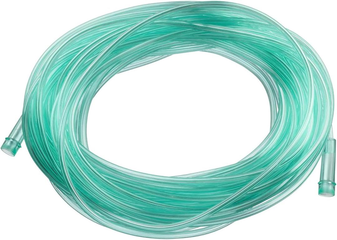 Oxygen Tubing - Premium Green Crush Resistant Oxygen Tubes - Extra Long 50 Foot - Pack of 3 Tubes