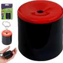 Novelty Squeeze Pooter Fart Machine with Realistic Sound Effects - Pocket-Size Prank Noisemaker,Joke Toys, Prank Farting Toys Rubber, Makes The Most Realistic Sounds for Party Gift Toy (Red)