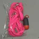 Waterproof Long Leash for Dogs Training 16FT/30FT/50FT, Long Dog Leash Heavy Duty,Dog Lead for Large Medium Small Dogs Outside Walking, Playing, Camping, or Yard(Pink 30FT)
