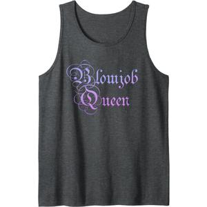 Blowjob Queen T Shirt for Women Adult Rude Humor Gift Tank Top XXL