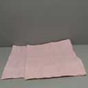 MIULEE Pack of 2 Decorative Outdoor Solid Waterproof Throw Pillow Covers Faux Linen Garden Farmhouse Cushion Cases for Patio Tent Balcony Couch Sofa 18x18 Inch Light Pink