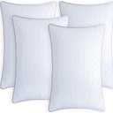MOLCLCUY Bed Pillows King Size Set of 4,Hotel Collection Pillow for Side and Back Sleepers,Super Soft Down Alternative Microfiber Filled