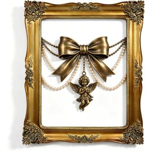 Gold Picture Frame for Canvas Paintings, Gallery Walls, DIY Craft Projects, 8X10