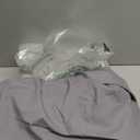 Queen Size Grounding Sheet, Earthing Fitted Bed Sheet with 50% Bamboo Viscose, 45% Organic Cotton, 5% Silver Fiber for Deep Sleep & Anxiety Relief, 15" Deep Pocket, 60x80 Inches (Gray)