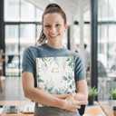 2 x Academic Planner 2025-2026, 8.5" x 11", Weekly & Monthly Planner from JUL.2025 to JUN.2026, Column View Calendar Organizers, Spiral Hardcover Agenda Book with Tabs for Office School Supplies, Leaves