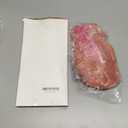 PLULON Lovely Pink Bob Wig with Heart Sunglasses Hair Cap, Colorful Short Bob Wigs Synthetic Party Wigs Funny Cosplay Hairpieces for Women Men Daily Bachelorette Halloween Costume Party Decorations