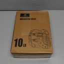 NATURELUX Weighted Vest Men or Women - 10lbs Weights with Reflective Stripe, Weighted Vest for Workout Equipment for Strength Training Running - Walking Weight Loss