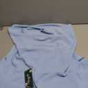 Blooming Jelly Women's Dressy Casual Tops Business Work Blouses White Button Down Shirts Cap Sleeve V Neck Tshirt, X-Small, Sky Blue