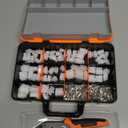 Preciva Mini-Fit Jr Kit Crimping Tool, with 12 Types 2-10 Pin Molex 4.2mm Connector, AWG 28-16 Terminals Terminals Crimping Pliers Compatible Dupont, Molex, KF2510