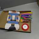 24 Pack Christmas Crackers, No Snap Christmas Party Favors with Six Different Pattern Design, Christmas Poppers with Crown and Joke for Xmas Gifts Holiday Party Favors Supplies Table Decorations