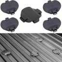 5th Wheel Hitch Mount Covers for 2020-2025 GMC Sierra 3500HD 2500HD for Chevrolet Silverado 3500HD 2500HD 84756187 84756188