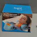 Neck Massager 2025, New Upgrade 26° Angle Neck Massager Pillow with Heat, 3 Modes and Multi-Directional Stretch, 3 in 1 Neck Stretcher Cervical Traction Device - Neck & Shoulder Relief(1PCS)