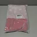 YOSTEV Christmas Kitchen Curtain 2 Panels Set, Red Snowflakes Velvet Curtains for Cafe Window, Winter Holiday Treatment Rod Pocket Thermal Insulated Room Darkening, 26x45 Inch