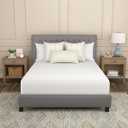 Sealy Spot and Stain Protection and Release Waterproof Fitted Mattress Protector King Size Comfort Soft Knit Top Sidewalls Stretch Fits Mattresses 15 Deep Machine Washable Mattress Cover (White)