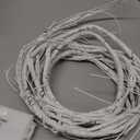 Lighted Birch Garland 6FT 48 LED Battery Operated with Timer for Christmas Fireplace Mantle Table Decoration Indoor Outdoor Use