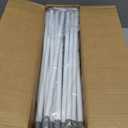 APEXCHASER Drying Rack Clothing - 3 Tier Metal Clothes Drying Rack Collapsible, Laundry Drying Rack Expandable, Small Clothe Airer for Baby Clothes Towel Bib Sock Indoor Outdoor Use(White)