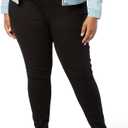 Levi Strauss Signature Gold Women's Totally Shaping Pull-on Skinny Jeans (20, Noir)