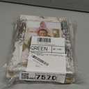 QUTREY 5x7 Collage Picture Frames, 3 Openings Hanging Photo Frame Set Display Vertical 5 by 7 inch Pictures for Wall Decor, Distressed White