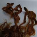 viviaBella Body Wave Clip in Human Hair Extensions Copper Red 16 Inches 120 Gram Human Hair human hair clip in extensions Brazilian Virgin Hair Double Weft 7Pcs/lot 16 Clips (120g 16", Copper Red)